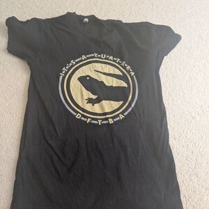 Black Reptile Graphic T-Shirt